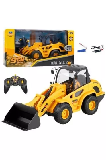 Koparko �adowarka spychacz RC 1:24 LeanToys