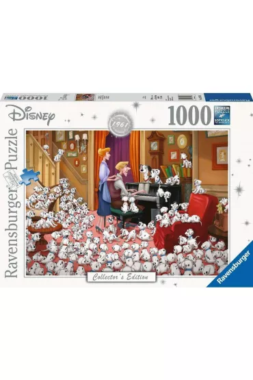 Puzzle 1000 el. 101 dalmaty�czyk�w Ravensburger
