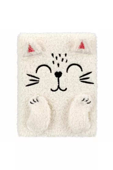 Starpak Notes pluszowy White Cat