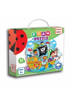 Puzzle piankowe 32 el. Piraci Roter Kafer