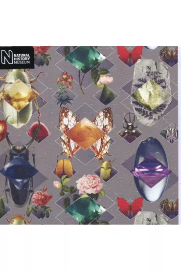 Museums & Galleries Karnet kwadrat z kopert� Beetles and Jewels