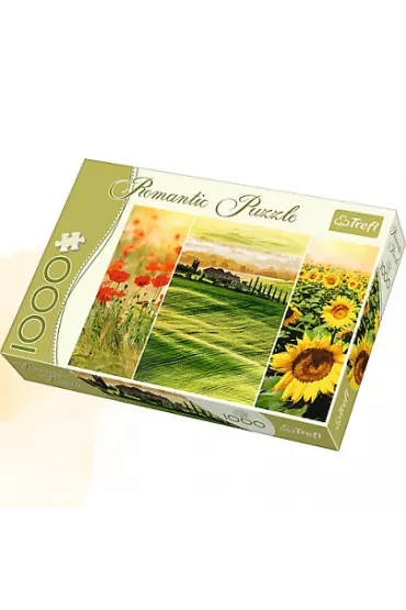 Puzzle 1000 el. Romantic S�oneczna Toskania 10410 Trefl