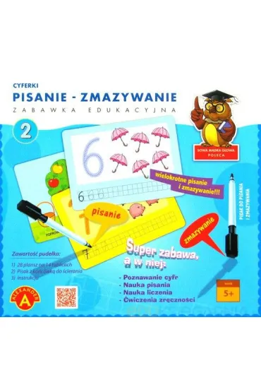 Cyferki. Pisanie-zmazywanie Alexander