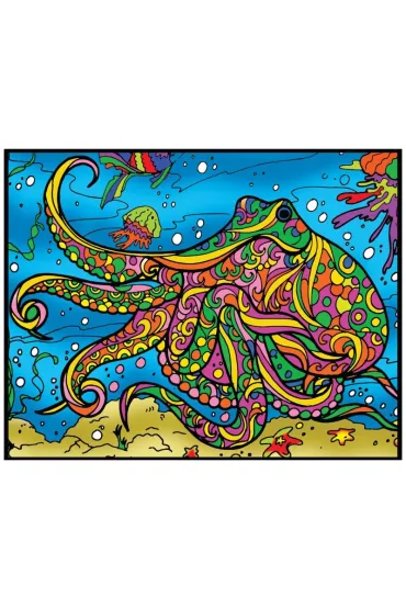 Kolorowanka welwetowa 47x35cm O�miornica