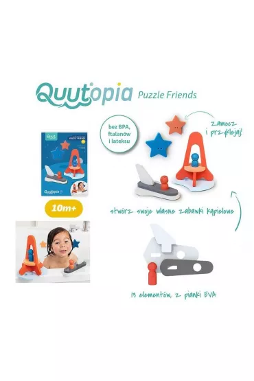 Zestaw puzzli piankowych 3D Quutopia Wyprawa na ksi�yc