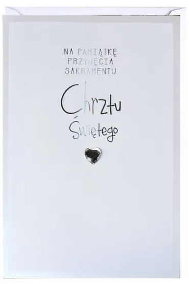 Kukartka Karnet Primus 0152 Chrzest