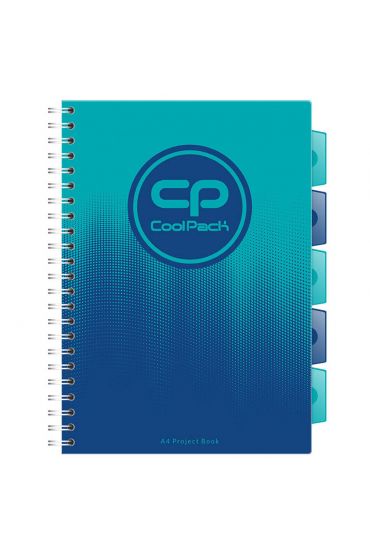 Koozeszyt A4 Gradient Ocean 03067 CoolPack kratka 100 kartek
