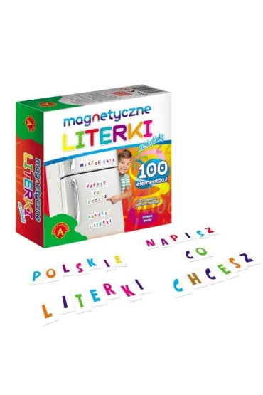Alexander Literki magnetyczne na lod�wk� 100 szt.