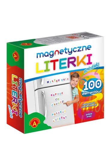 Alexander Literki magnetyczne na lod�wk� 100 szt.
