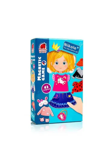 Puzzle Magnetyczna Ubieranka. Nikole Little Fashion Girl Roter Kafer