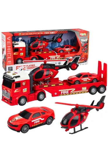 Zestaw stra�acko �wiat�o + d�wi�k LeanToys