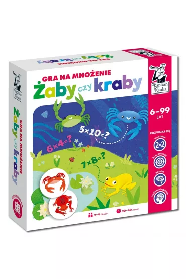 Kapitan Nauka. aby czy kraby? Gra na mnoenie Edgard