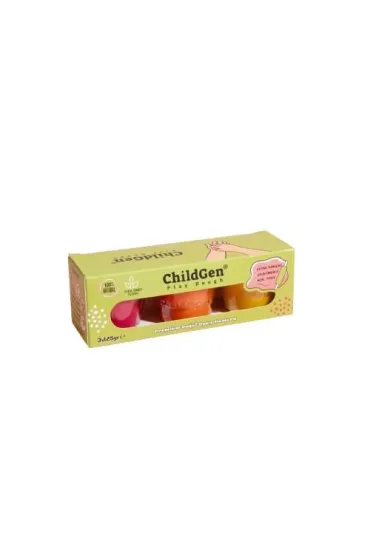 Naturalna ciastolina w s�oiczkach 3 kolory ChildGen