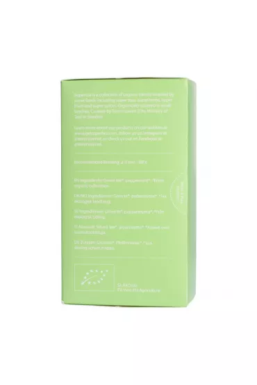 Teministeriet Supertea Green Tea Mint Organic Herbata zielona 20 szt.