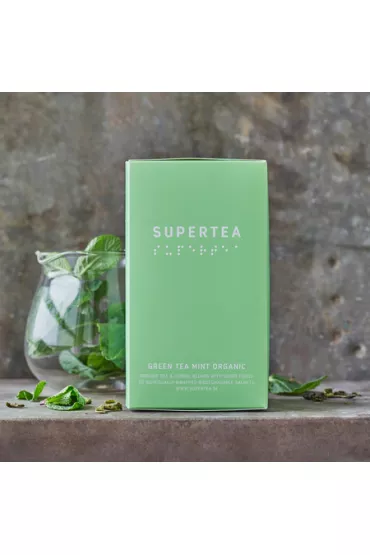 Teministeriet Supertea Green Tea Mint Organic Herbata zielona 20 szt.