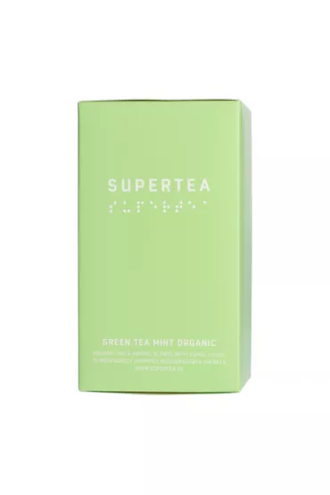 Teministeriet Supertea Green Tea Mint Organic Herbata zielona 20 szt.