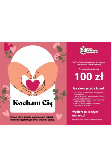 e-Bon Karta Podarunkowa Kocham Ci� 100 z� TaniaKsiazka.pl