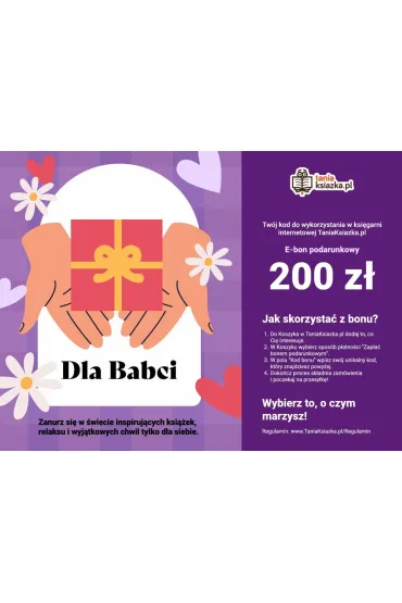 e-Bon Karta Podarunkowa Dla Babci 200 z� TaniaKsiazka.pl