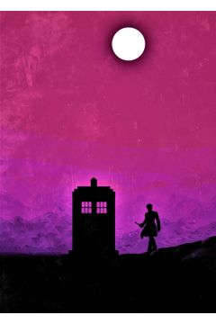 Doctor Who Vintage Poster - plakat 40x50 cm