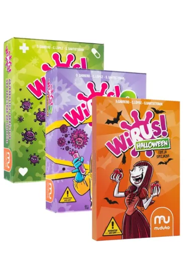Pakiet: Wirus, Wirus 2. Ewolucja, Wirus. Halloween Muduko