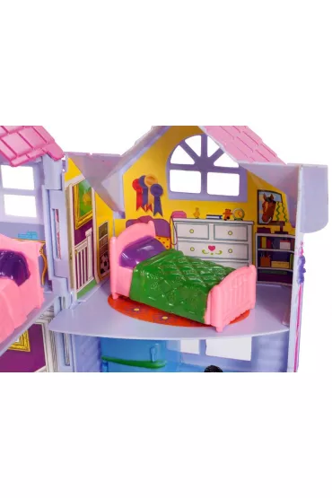Domek dla lalek Country rozk�adana Villa 18cm Malis