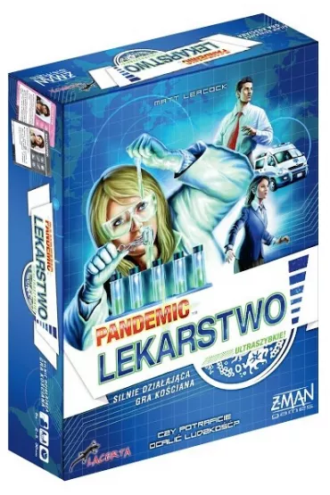 Pandemic. Lekarstwo Lacerta - Matt Leacock, Tom Lehmann