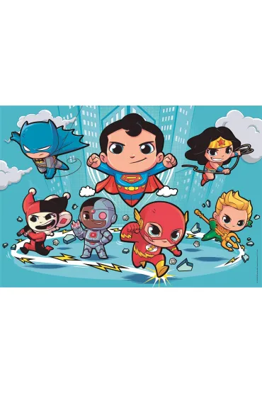 Puzzle 30 el. SuperColor. DC Comics Superfriends Clementoni