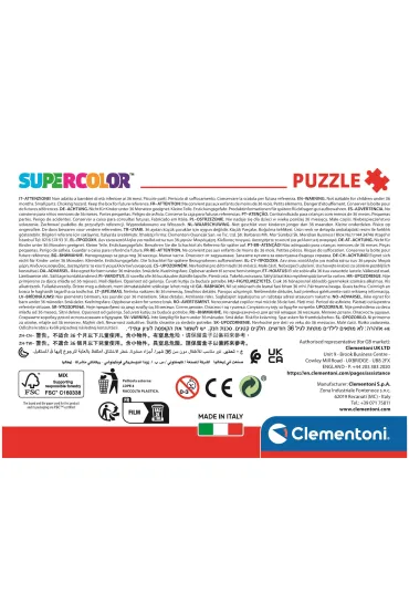 Puzzle 30 el. SuperColor. DC Comics Superfriends Clementoni