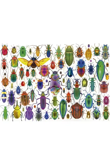 Puzzle 500 el. Kolorowe owady Educa