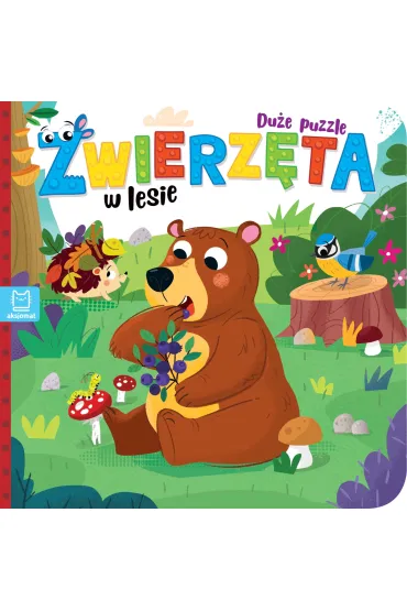 Zwierz�ta w lesie. Du�e puzzle - Bogus�aw Michalec