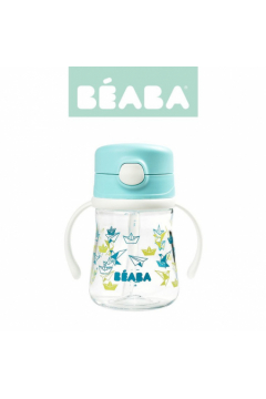 Beaba Butelka-bidon tritanowa ze somk Light blue 240 ml