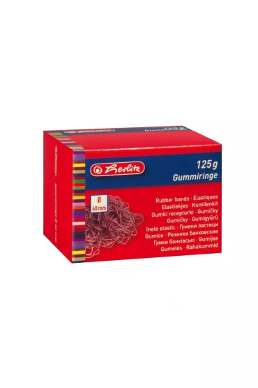Herlitz Gumki recepturki 125g, 60mm