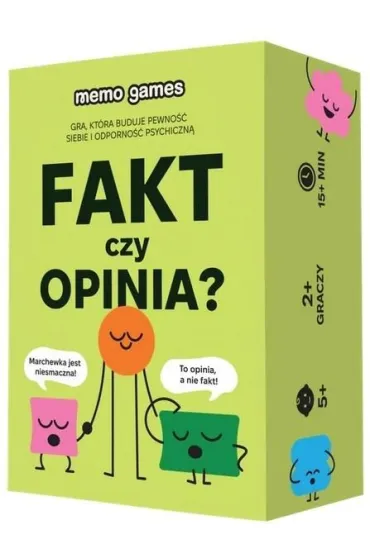 Fakt czy opinia? Memo Games Pl