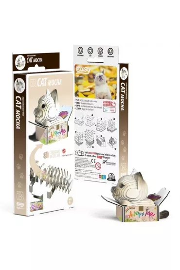 Kotek Syjamski Mocha Eugy. Eko Uk�adanka 3D