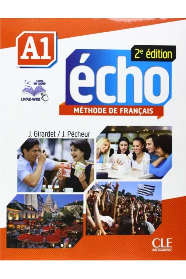 Echo A1 2ed podr�cznik + p�yta DVD - Girardet Jacky, Jacques Pecheur