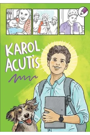 Kolorowanka. �w. Karol Acutis