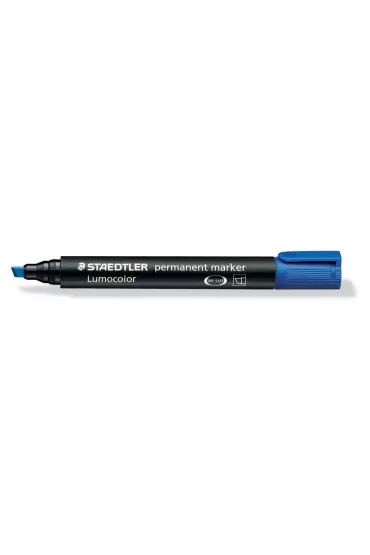 Staedtler Marker wodoodporny Lumocolor, niebieski, �ci�ty
