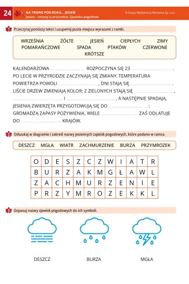 Na tropie p�r roku Jesie� materia�y dla uczni�w z niepe�nosprawno�ci� intelektualn� - Bogumi�a  Bobik, Aurelia  Panicz-Szarleja, Katarzyna  Aptacy