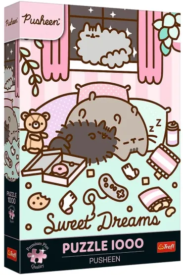 Puzzle 1000 el. Pusheen Trefl