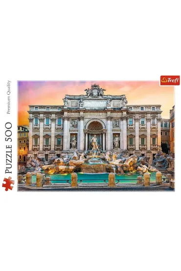 Puzzle 500 el. Fontanna di Trevi, Rzym Trefl