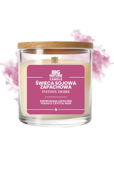 Big Nature �wieca sojowa zap. insp. Versace Crystal Noir 155 g