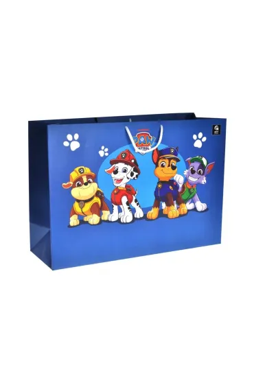 Qbee Torba papierowa XL Psi Patrol 50x35x17cm
