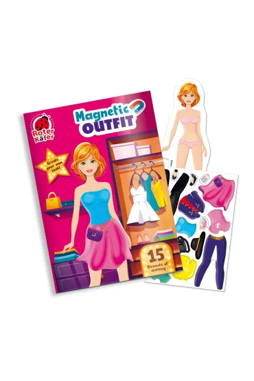 Puzzle Uk�adanka magnetyczna Modna dziewczyna Roter Kafer