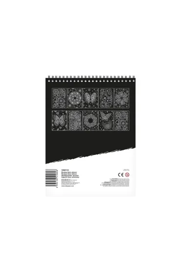 MFP Wydrapywanka t�czowa 21x28 cm, 10 arkuszy