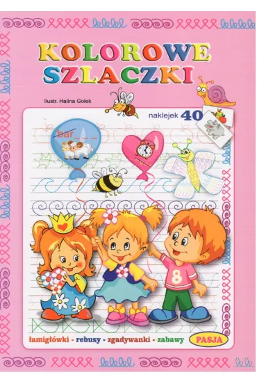 Kolorowe szlaczki - Halina Go�ek