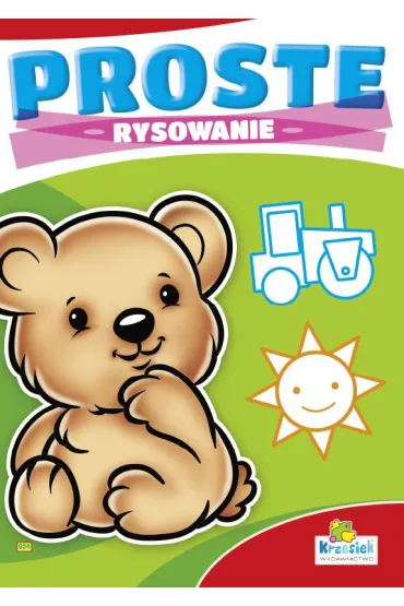 Kolorowanka A4 16 str. Proste kolorowanie - Mi�