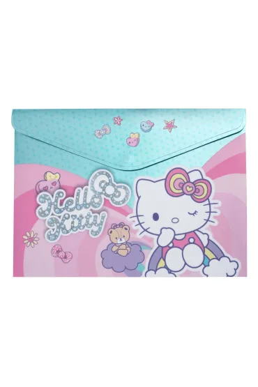 Patio Koperta na dokumenty A4 PP Hello Kitty pink wz�r 2