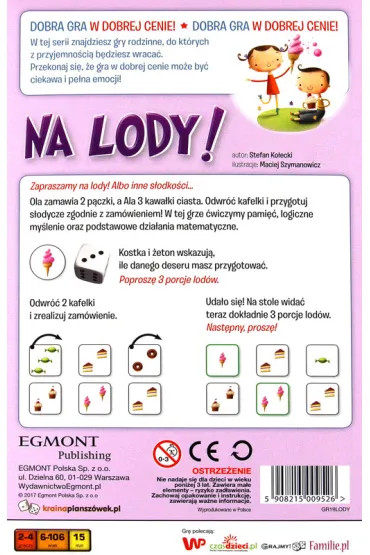 Na Lody! Egmont - Stefan Ko�ecki