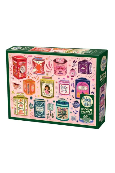 Puzzle 1000 Puszki na herbat� 113752 Cobble Hill