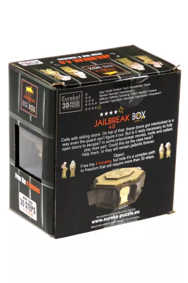 �amig��wka ESCAPE BOX - Jailbreak 4.0 - poziom 5/4 Eureka 3D